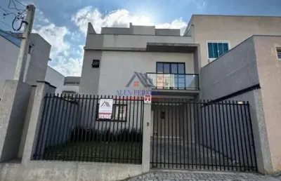 Sobrado para venda em são josé dos pinhais, boneca do iguaçu, 4 dormitórios, 2 suítes, 3 banheiros, 1 vaga
