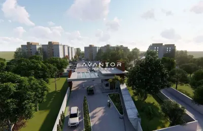 Residencial morada do leste, camobi, apartamentos 2 dormitórios, sacada com chur