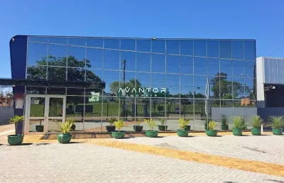 Pavilhão amplo em camobi com recepção, copa, 2 banheiros com acessibilidade, sal