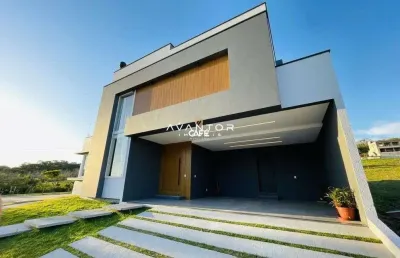 Casa, 3 suítes, 4 banheiros, 2 vagas, semimobiliada, real park