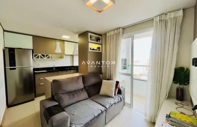 Apartamento, 1 dormitório, 1 banheiro, mobiliado, centro