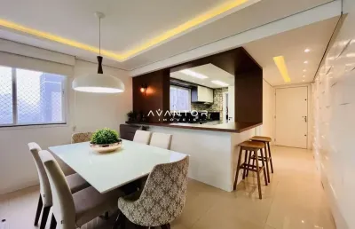 Apartamento, 2 dormitórios, 1 suíte, 2 banheiros, 2 vagas, lourdes