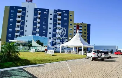 Apartamentos de 2 dormitórios com churrasqueira privativa;
