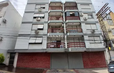 Apartamento no centro mobiliado de 2 dormitórios, sala 2 ambientes, 2 banheiros,
