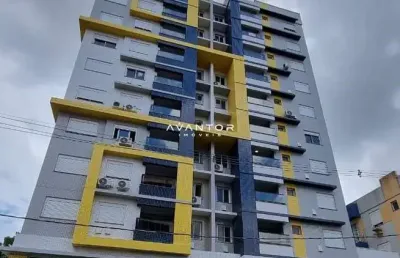 Apartamento com 02 dormitórios (01 suíte), sacada integrada, churrasqueira e box
