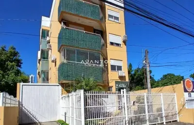 Apartamento térreo de 2 dormitórios, suíte, sala de estar, banheiro social, cozi