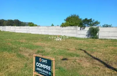 Terreno de 364 m² pronto para construir na cidade universitária em camobi.