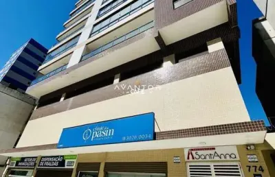 Apartamento central de 1 dormitório com vaga de garagem.