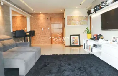 Apartamento, 2 dormitórios, 1 suíte, 2 banheiros, 2 vagas, semimobiliado, churra