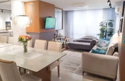 Linda cobertura duplex, com 4 dormitórios e duas vagas na garagem