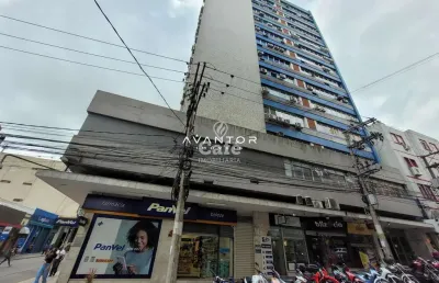 Sala comercial, 46m², edifício rio da prata, centro