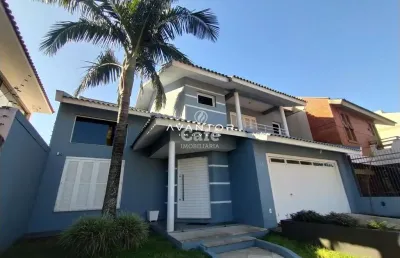 Casa, 4 dormitórios, 3 suítes, 5 banheiros, 2 vagas, espaço gourmet, piscina, se