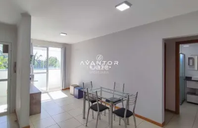 Excelente apartamento de 01 dormitório mobiliado e 01 vaga de garagem
