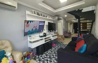 Cobertura, 3 dormitórios, 2 suítes, 3 banheiros, 2 vagas, centro