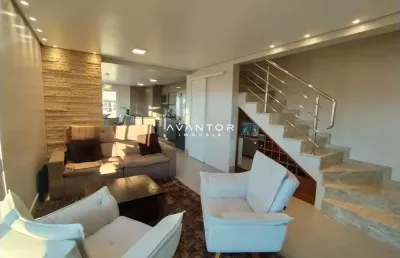 Apartamento, duplex, 2 suítes, 2 vagas, mobiliado, camobi