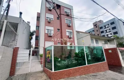 Apartamento mobiliado de 1 dormitório, sala de estar, banheiro social, cozinha,