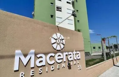 Apartamento, 2 dormitórios, 1 banheiro, 1 vaga, residencial macerata