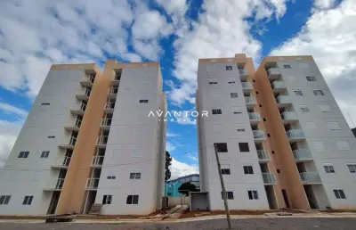 Apartamento 2 dormitórios com sacada e churrasqueira em camobi, próximo ufsm.