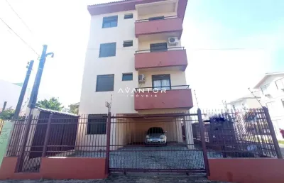 Apartamento em camobi de 2 dormitórios, sala de estar, banheiro social, cozinha,