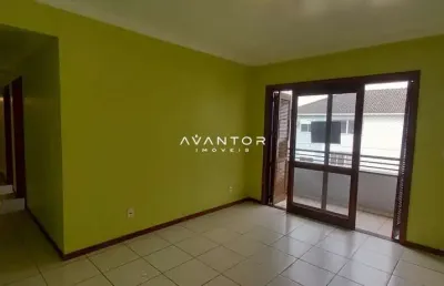 Apartamento dois dormitórios, duas sacadas e uma vaga, á venda em camobi.