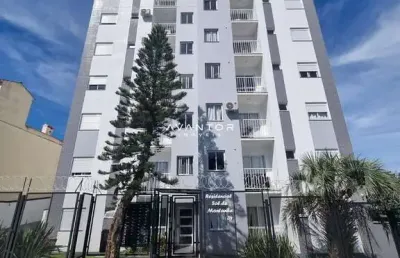 Apartamento de 2 dormitórios, sala de estar, banheiro social, cozinha, área de s