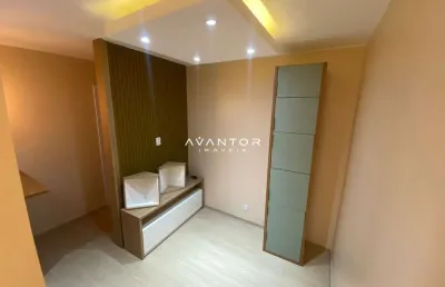 Apartamento à venda bairro noal – 3 quartos, cozinha mobiliada, próximo ao atc