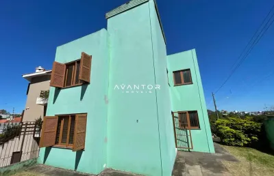 Apartamentos no bairro noal, 2 dormitórios, 1 banheiro e 1 box de garagem;
