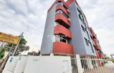 Amplo apartamento de 2 dormitórios com suíte, banheiro social, sala, cozinha, ár