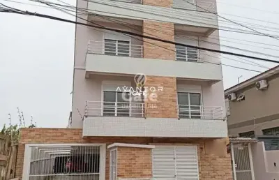 Apartamento em camobi de 2 dormitórios, sala de estar, banheiro social, cozinha,