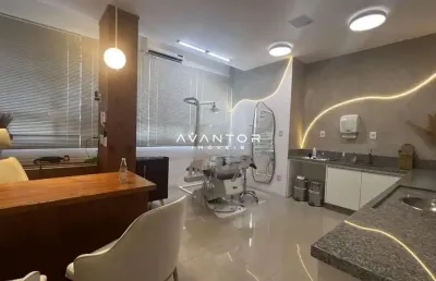Sala comercial em andar alto com 56m² mobiliada e ja alugada.