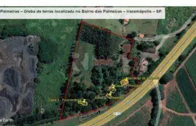 Terreno à venda na Palmeiras, Iracemápolis 
