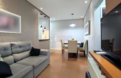 Belíssimo apartamento com 2 dormitórios no condomínio munique, pronto para morar. aceita financiamento e aceita/estuda permutas.