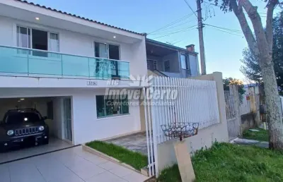 Casa com 5 quartos à venda na rua bernardo ozinski, 515a, pineville, pinhais, 252 m2 por r$ 730.000