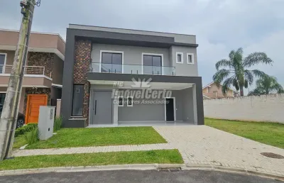Casa em condomínio fechado com 3 quartos à venda na rua vereador ângelo burbello, umbará, curitiba, 198 m2 por r$ 1.250.000
