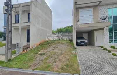 Terreno em condomínio fechado à venda na rua valdomiro rodrigues, tatuquara, curitiba, 98 m2 por r$ 270.000