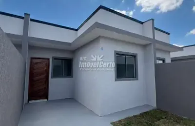 Casa em condomínio fechado com 2 quartos à venda na rua major arnoldo mayer, campo de santana, curitiba, 42 m2 por r$ 310.000