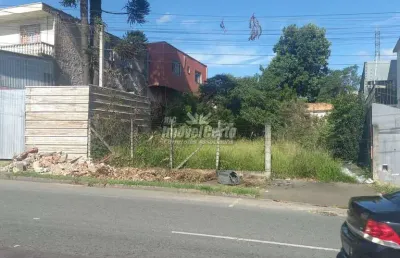 Terreno à venda na rua emanoel voluz, pinheirinho, curitiba por r$ 420.000