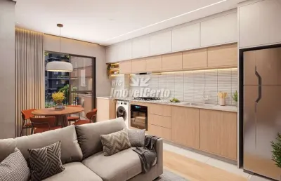 Apartamento com 2 quartos à venda na rua moyses guelmann, 90, novo mundo, curitiba, 42 m2 por r$ 487.000