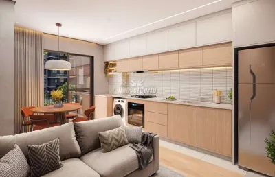 Apartamento com 3 quartos à venda na rua moyses guelmann, 90, novo mundo, curitiba, 60 m2 por r$ 600.000