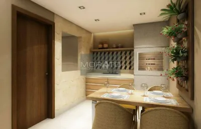 Apartamento com 3 quartos à venda na Rua Sena Madureira, --, Ouro Preto, Belo Horizonte