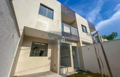 Casa duplex 3 quartos, 1 suíte, 1 vaga, bairo santa amélia