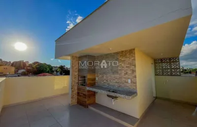 Cobertura 2 quartos e 1 vaga, no bairro santa amélia - belo horizonte