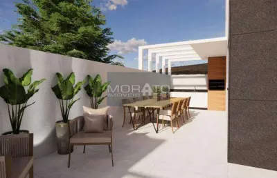 Área privativa 02 quartos, suíte, 1 vaga de garagem, bairro santa mônica