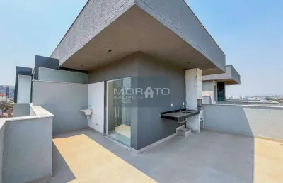 Cobertura 3 quartos, suíte, 1 vaga no bairro copacabana, belo horizonte