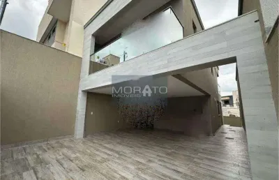 Casa com 3 quartos à venda na Rua Nadir Diniz e Silva de Macedo, --, Europa, Contagem