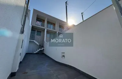 Casa geminada com 2 suites, 2 vagas - bairro santa branca.