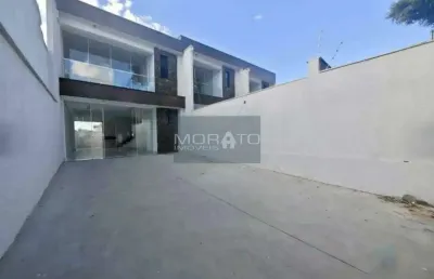 Casa geminada 3 quartos, suíte, 4 vagas bairro santa mônica