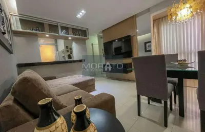 Apartamento 3 quartos, 1 suíte, 2 vagas, castelo - belo horizonte/mg