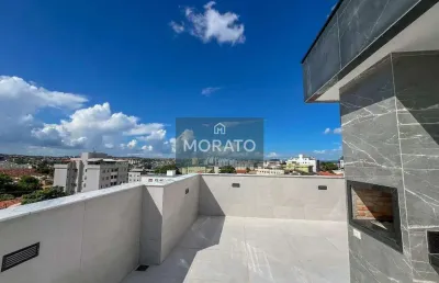 Cobertura com 4 quartos, 2 vagas no bairro planalto, belo horizonte