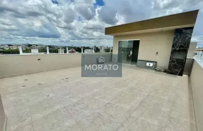 Cobertura com 3 quartos, suíte, 3 vagas no bairro santa mônica.